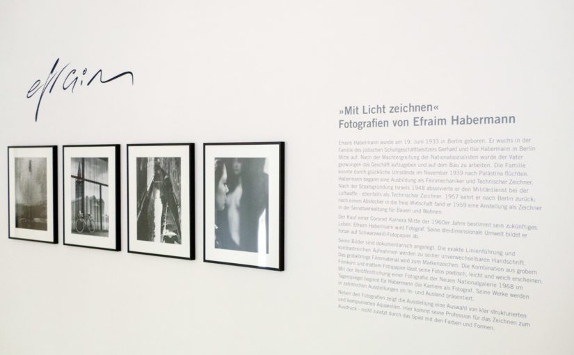 Bilder aus der Ausstellung »Mit Licht zeichnen« von Efraim Habermann.